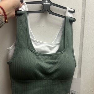 Green and White Women's Intimate Set 
✨✨BRAND NEW WITH TAGS✨✨